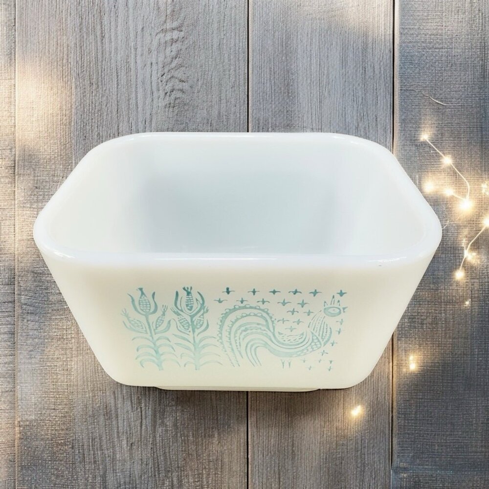 Pyrex Amish Butterprint Baking Refrigerator Dish No Lid Ovenware Container Glass